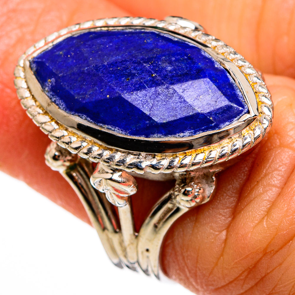 Lapis Lazuli Rings handcrafted by Ana Silver Co - RING77944