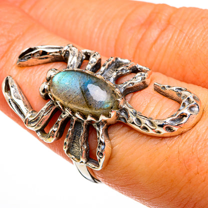 Labradorite Rings handcrafted by Ana Silver Co - RING77946