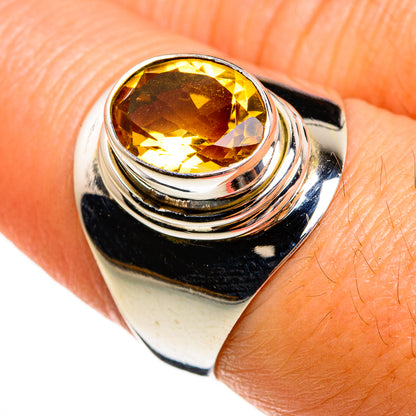 Citrine Rings handcrafted by Ana Silver Co - RING77955