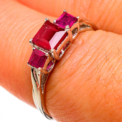 Ruby Rings handcrafted by Ana Silver Co - RING77957