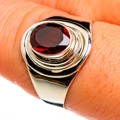 Garnet Rings handcrafted by Ana Silver Co - RING77962