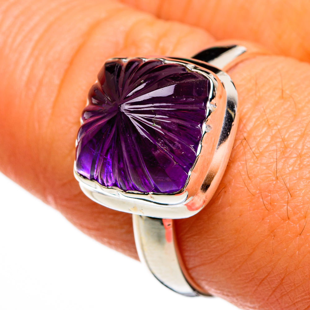 Amethyst Rings handcrafted by Ana Silver Co - RING77963