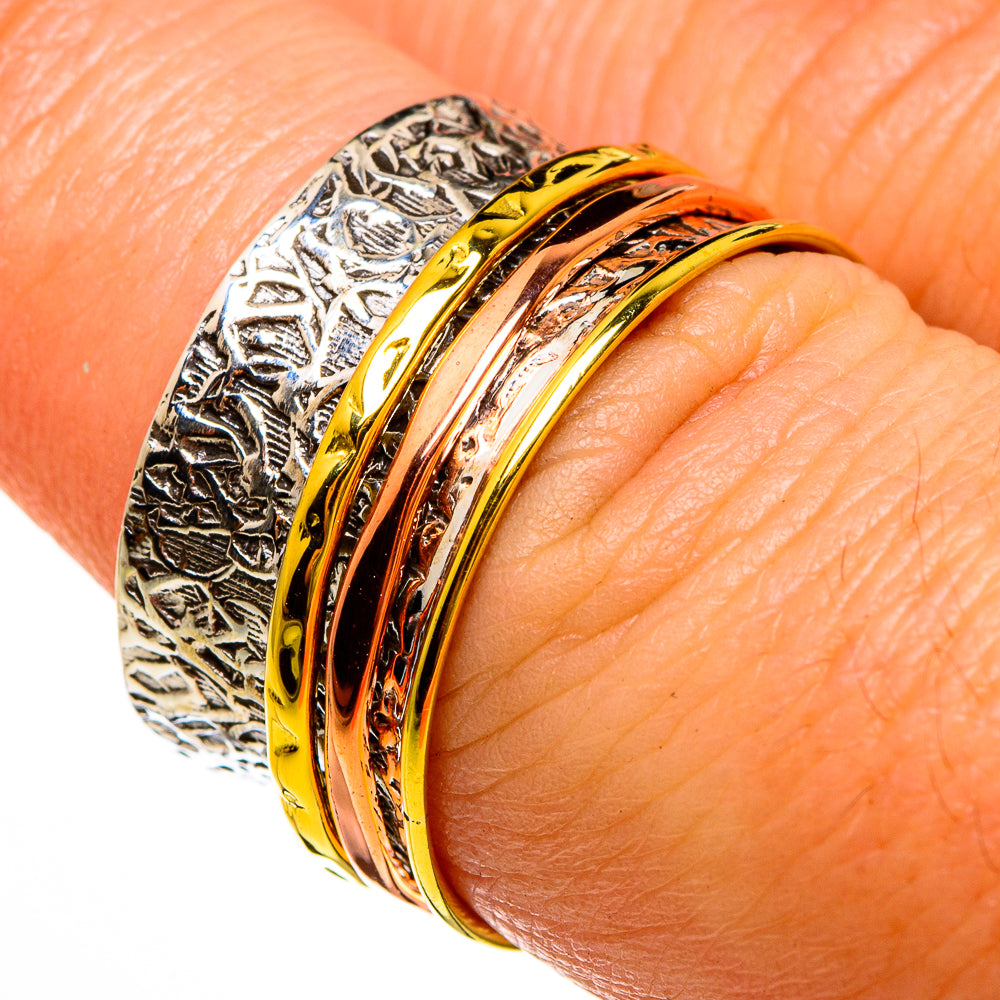 Meditation Spinner Rings handcrafted by Ana Silver Co - RING77970