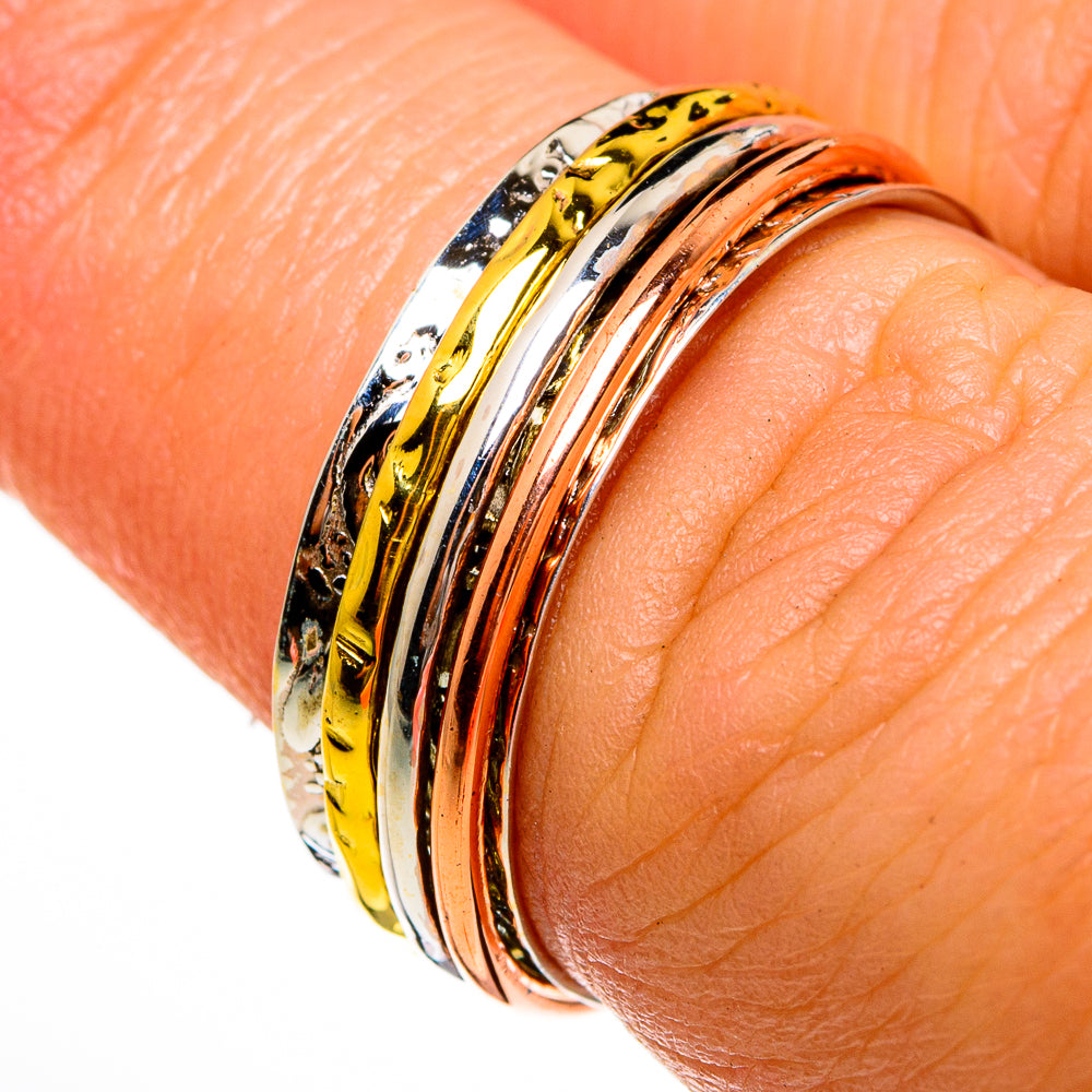 Meditation Spinner Rings handcrafted by Ana Silver Co - RING77971
