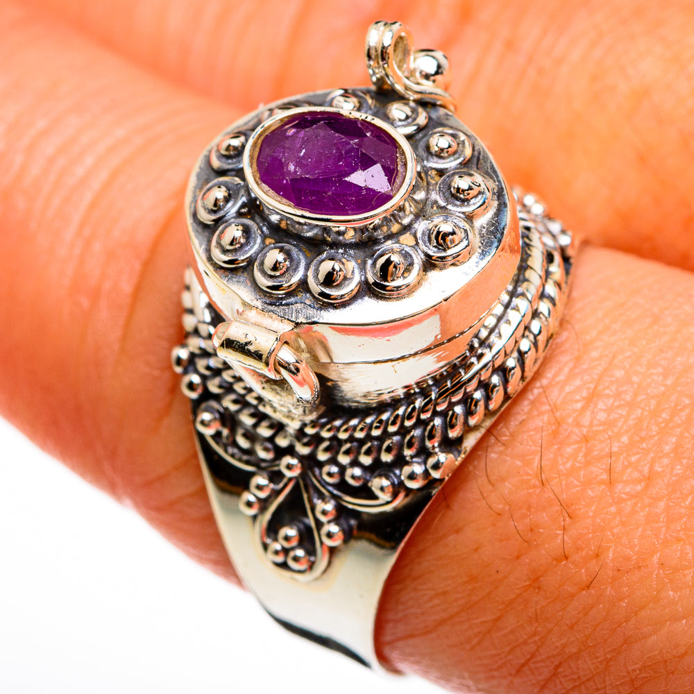 Ruby Rings handcrafted by Ana Silver Co - RING78009