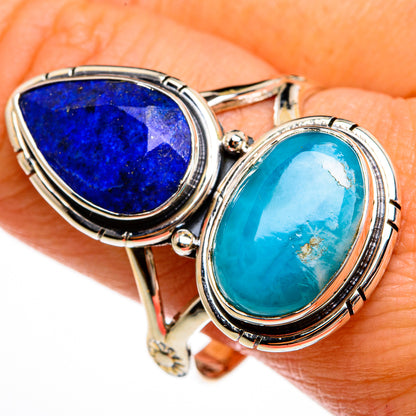 Larimar Rings handcrafted by Ana Silver Co - RING78029
