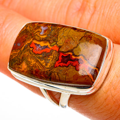 Moroccan Agate Rings handcrafted by Ana Silver Co - RING78042