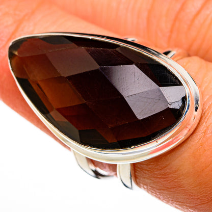 Smoky Quartz Rings handcrafted by Ana Silver Co - RING78043