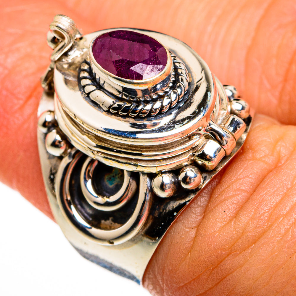 Ruby Rings handcrafted by Ana Silver Co - RING78051