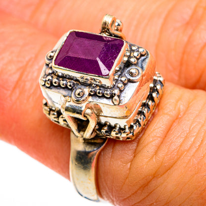 Ruby Rings handcrafted by Ana Silver Co - RING78052