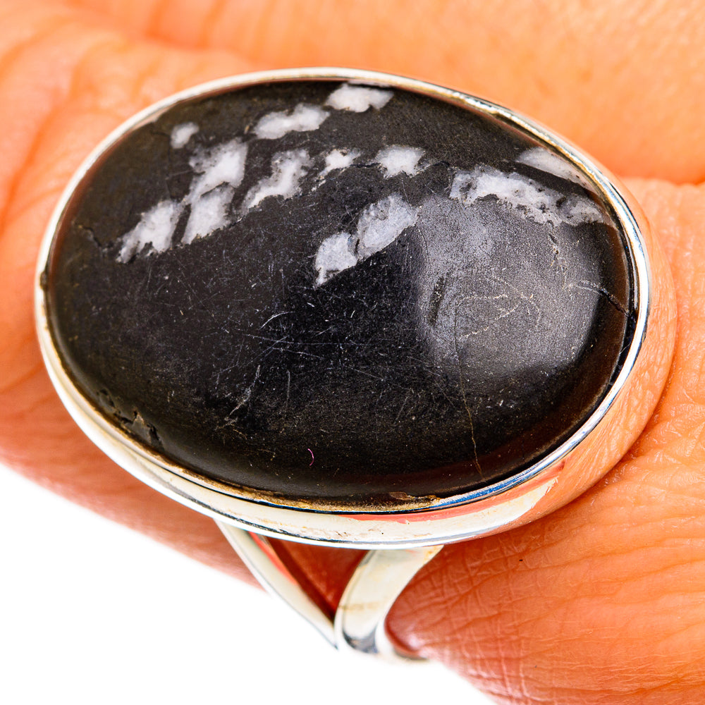 Chrysanthemum Stone Rings handcrafted by Ana Silver Co - RING78056