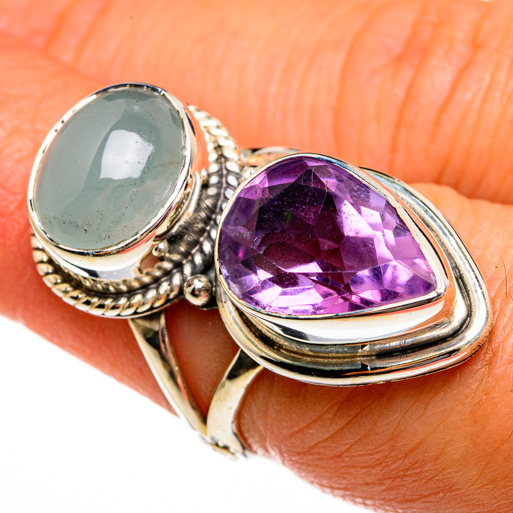 Amethyst Rings handcrafted by Ana Silver Co - RING78061