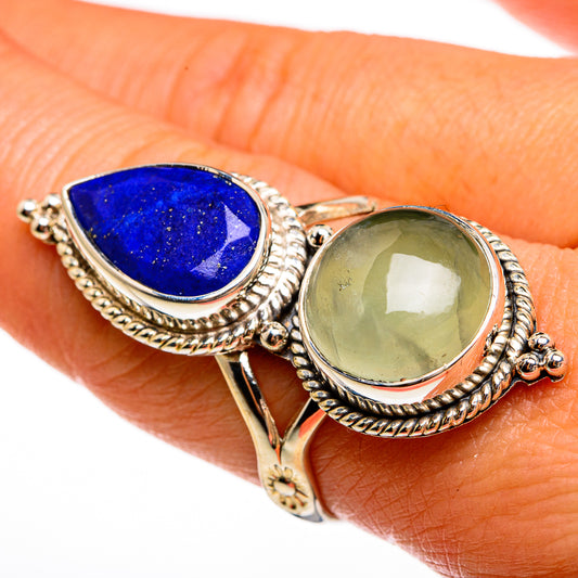 Prehnite Rings handcrafted by Ana Silver Co - RING78063