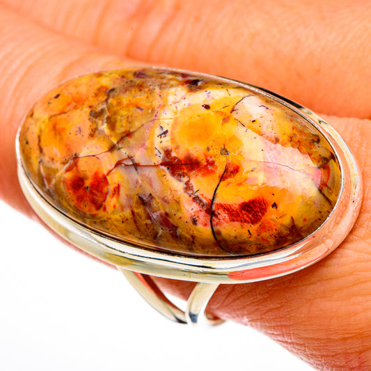 Mookaite Rings handcrafted by Ana Silver Co - RING78086