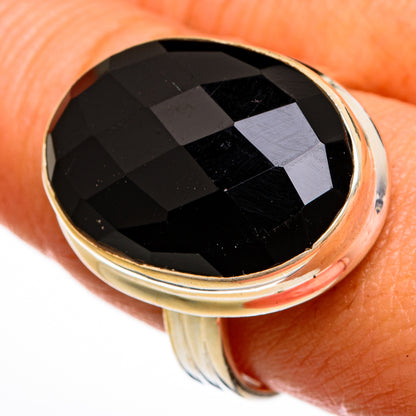 Black Onyx Rings handcrafted by Ana Silver Co - RING78095