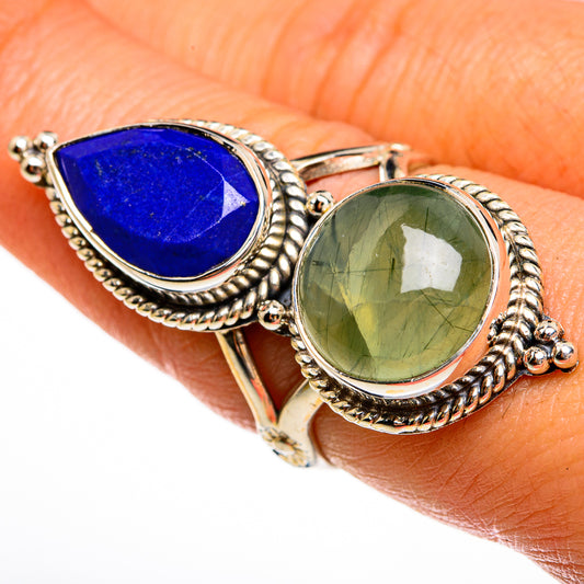 Prehnite Rings handcrafted by Ana Silver Co - RING78104