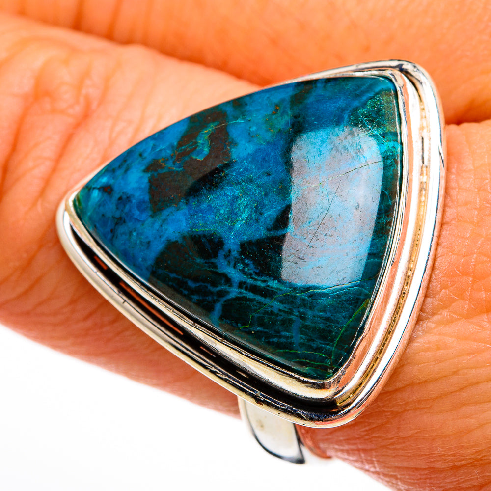 Shattuckite Rings handcrafted by Ana Silver Co - RING78113