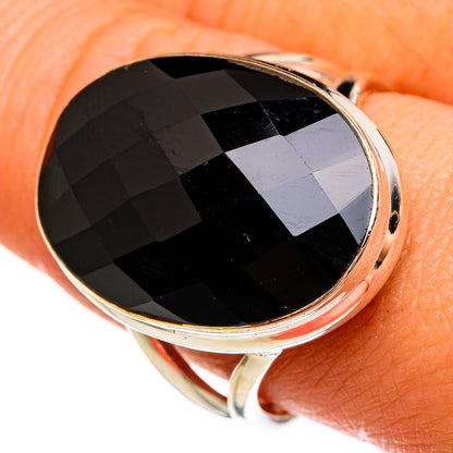 Black Onyx Rings handcrafted by Ana Silver Co - RING78130