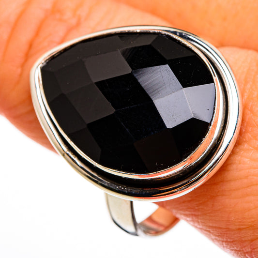 Black Onyx Rings handcrafted by Ana Silver Co - RING78132