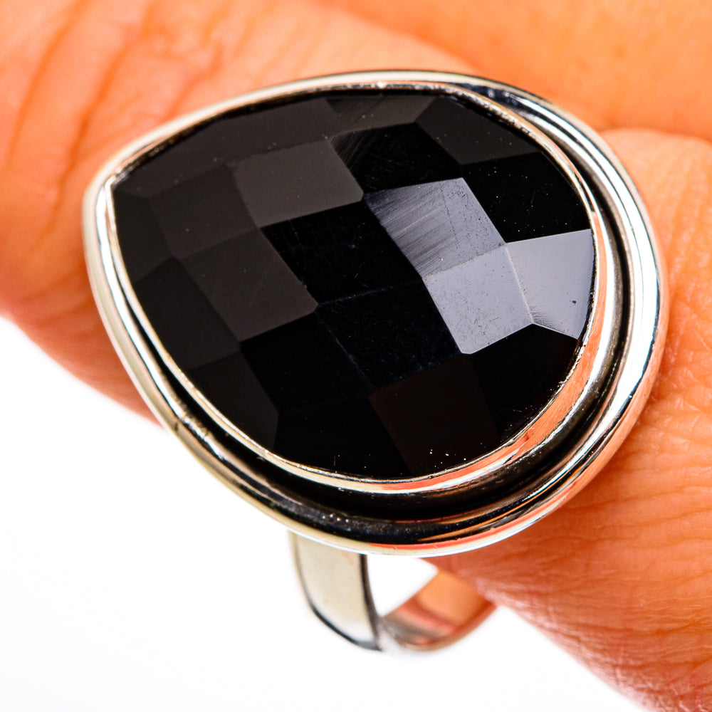 Black Onyx Rings handcrafted by Ana Silver Co - RING78132