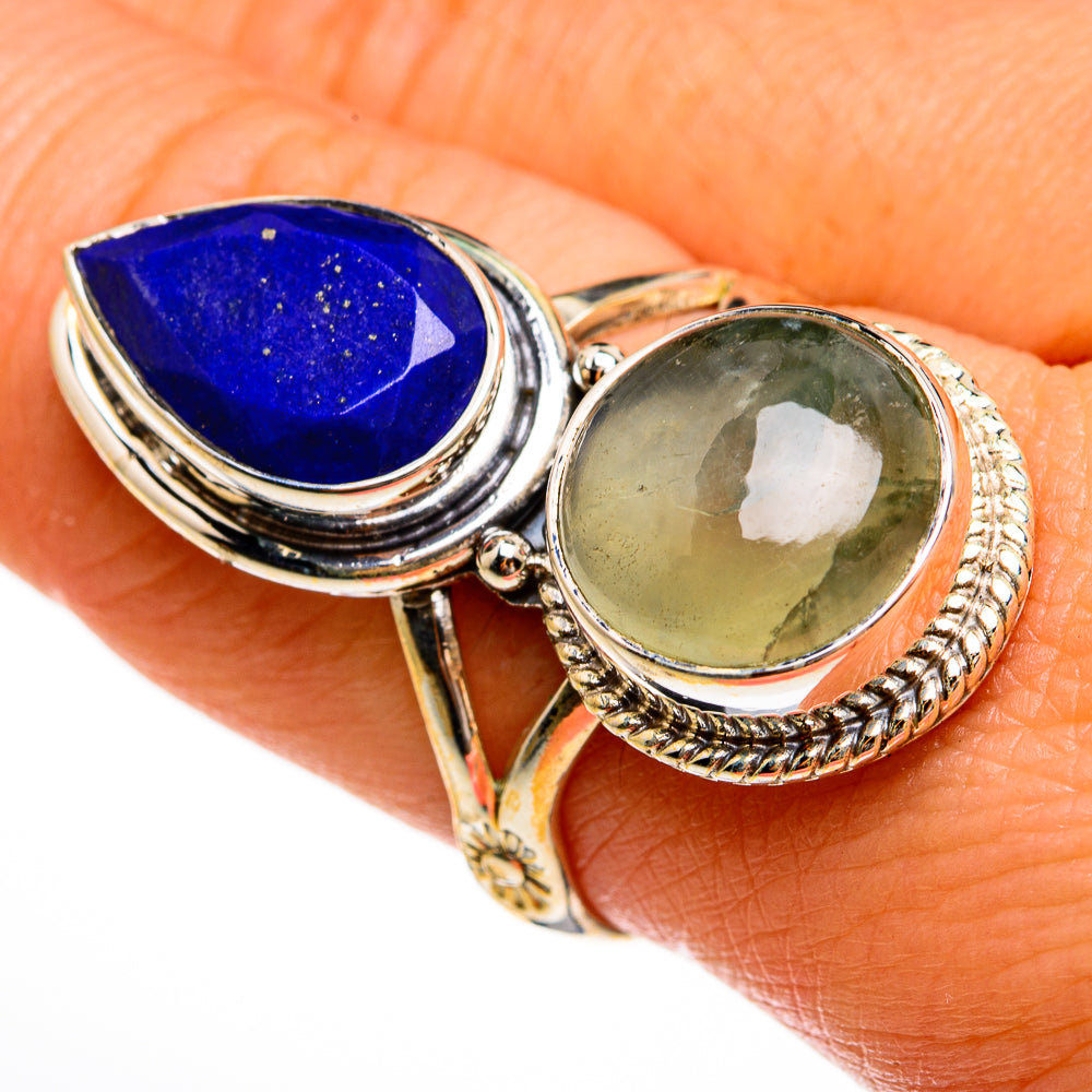 Prehnite Rings handcrafted by Ana Silver Co - RING78135