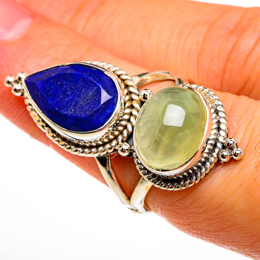Prehnite Rings handcrafted by Ana Silver Co - RING78136