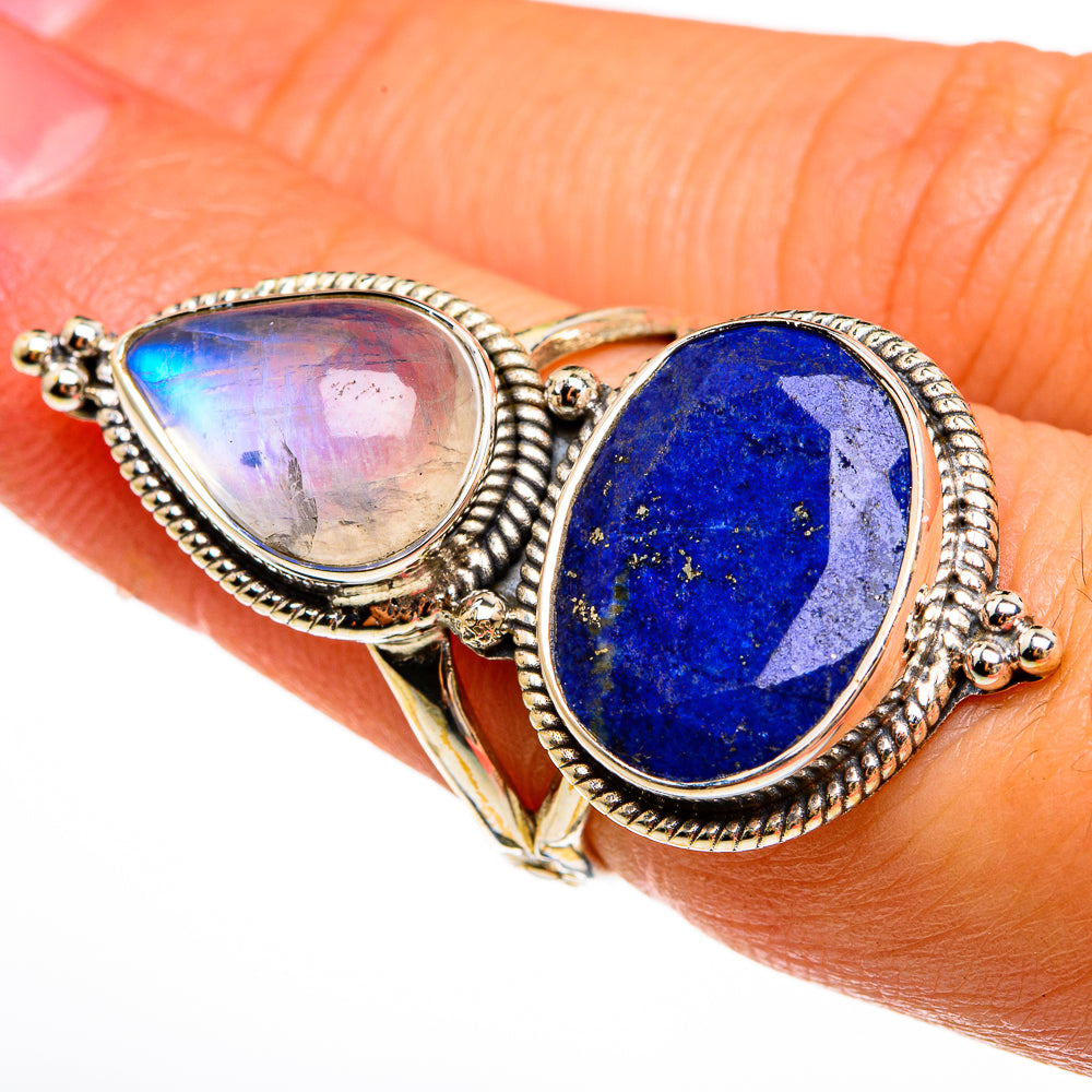 Lapis Lazuli Rings handcrafted by Ana Silver Co - RING78150