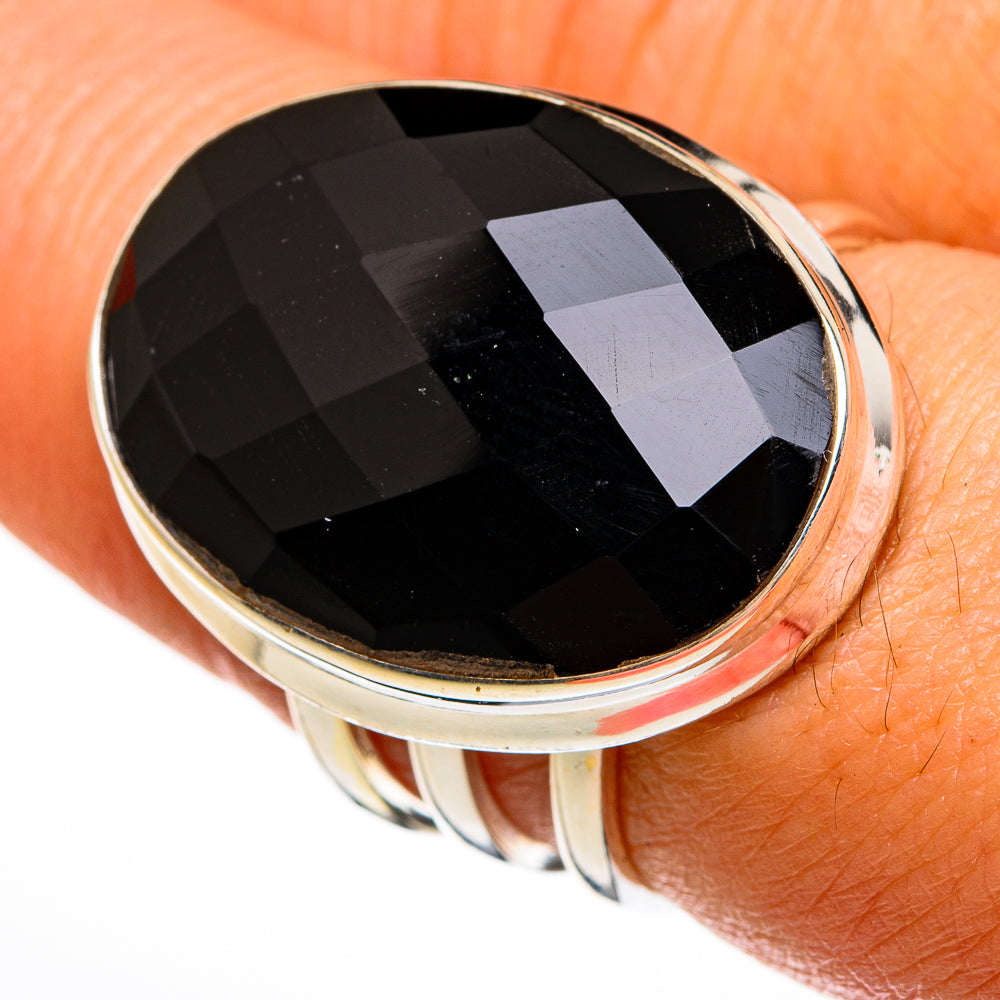 Black Onyx Rings handcrafted by Ana Silver Co - RING78169