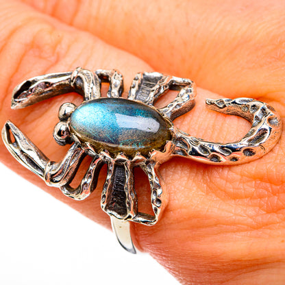 Labradorite Rings handcrafted by Ana Silver Co - RING78184