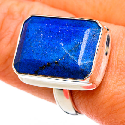 Lapis Lazuli Rings handcrafted by Ana Silver Co - RING78187