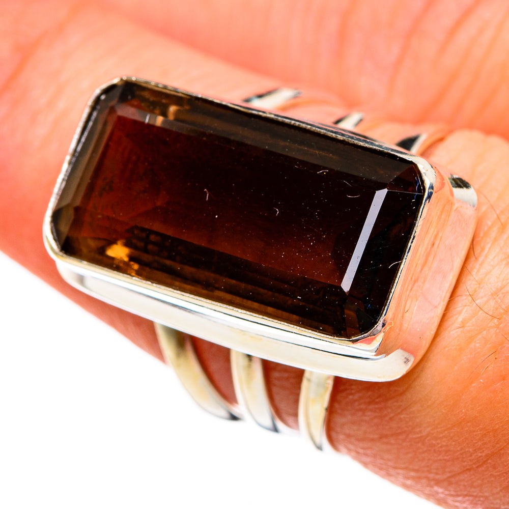 Smoky Quartz Rings handcrafted by Ana Silver Co - RING78191