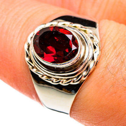 Garnet Rings handcrafted by Ana Silver Co - RING78198