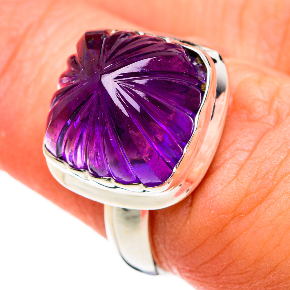 Amethyst Rings handcrafted by Ana Silver Co - RING78200