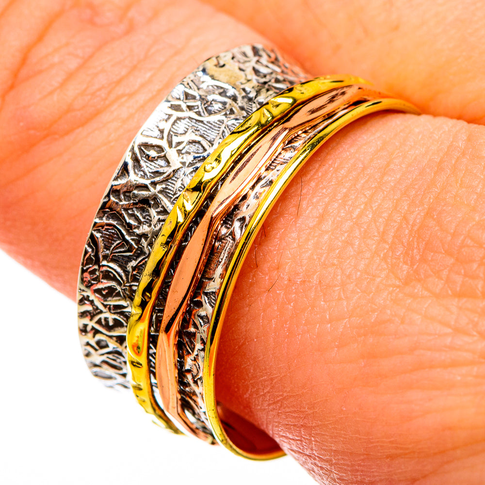 Meditation Spinner Rings handcrafted by Ana Silver Co - RING78202