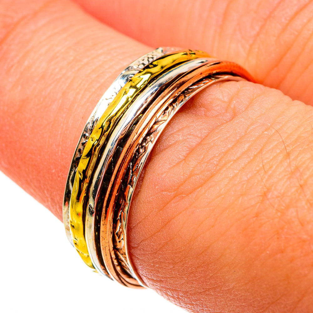 Meditation Spinner Rings handcrafted by Ana Silver Co - RING78205