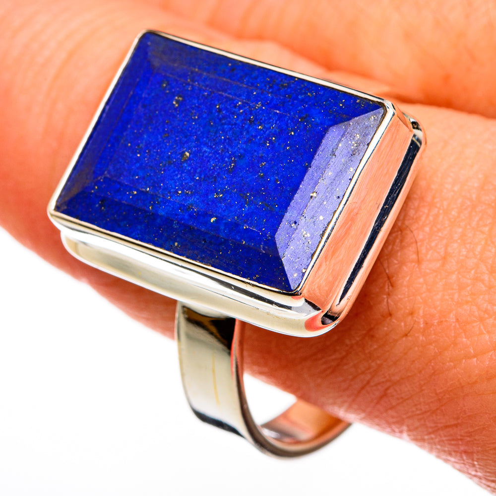 Lapis Lazuli Rings handcrafted by Ana Silver Co - RING78217