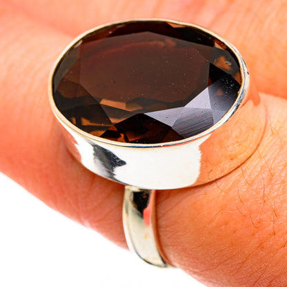 Smoky Quartz Rings handcrafted by Ana Silver Co - RING78223
