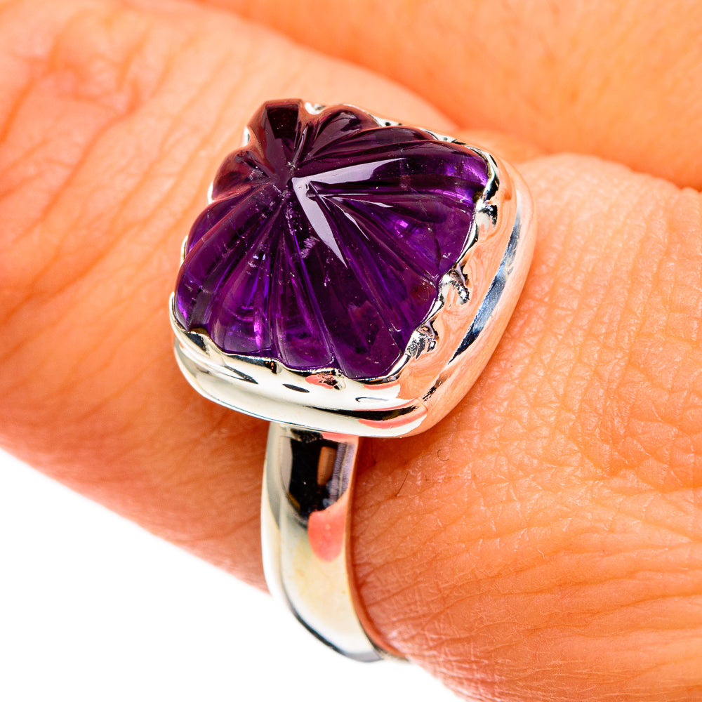 Amethyst Rings handcrafted by Ana Silver Co - RING78232