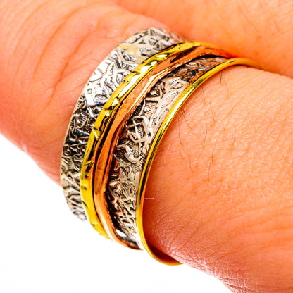 Meditation Spinner Rings handcrafted by Ana Silver Co - RING78241