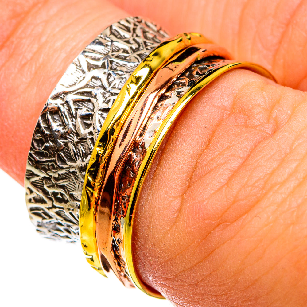 Meditation Spinner Rings handcrafted by Ana Silver Co - RING78243