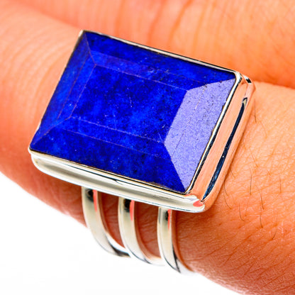 Lapis Lazuli Rings handcrafted by Ana Silver Co - RING78246