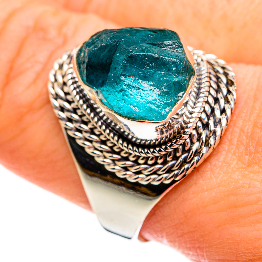 Apatite Rings handcrafted by Ana Silver Co - RING78250