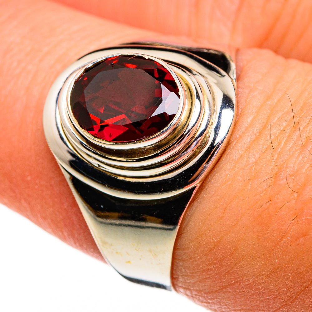 Garnet Rings handcrafted by Ana Silver Co - RING78259