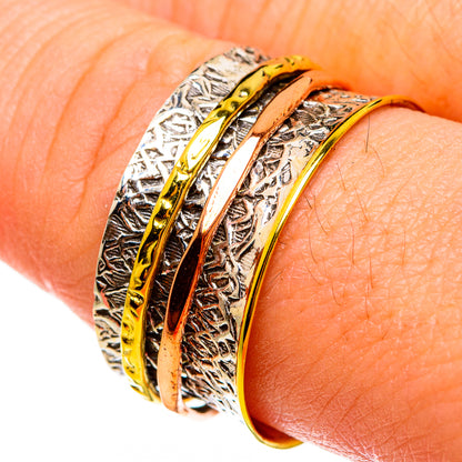 Meditation Spinner Rings handcrafted by Ana Silver Co - RING78262