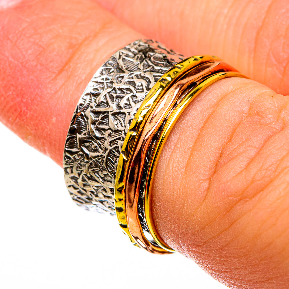 Meditation Spinner Rings handcrafted by Ana Silver Co - RING78264
