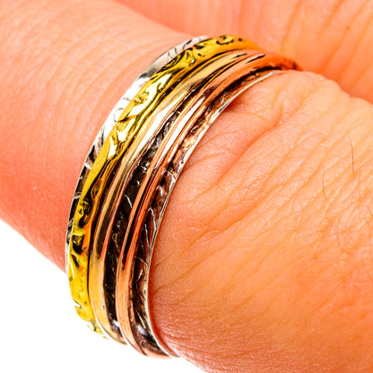 Meditation Spinner Rings handcrafted by Ana Silver Co - RING78265