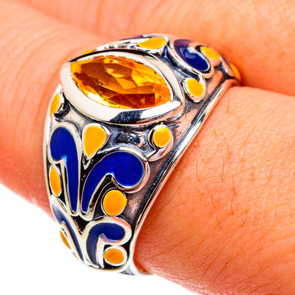 Citrine Rings handcrafted by Ana Silver Co - RING78270
