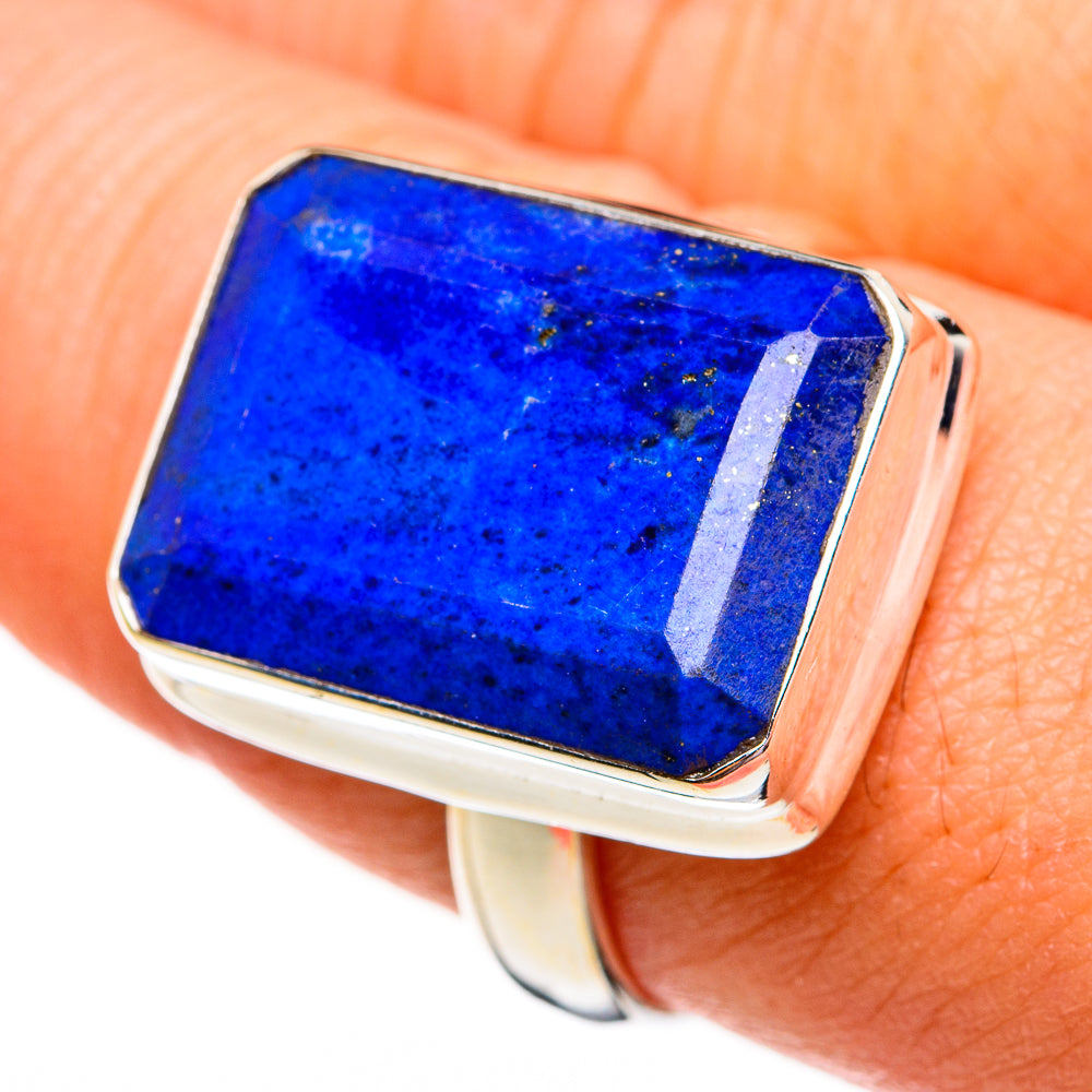 Lapis Lazuli Rings handcrafted by Ana Silver Co - RING78274