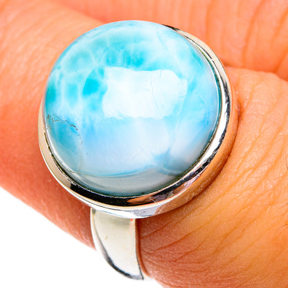 Larimar Rings handcrafted by Ana Silver Co - RING78275