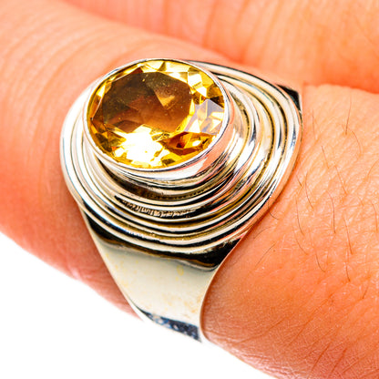 Citrine Rings handcrafted by Ana Silver Co - RING78283